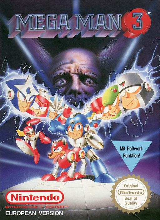 Mega Man 3 (Europe) box art